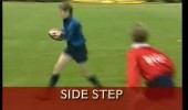 Learning to side step defenders